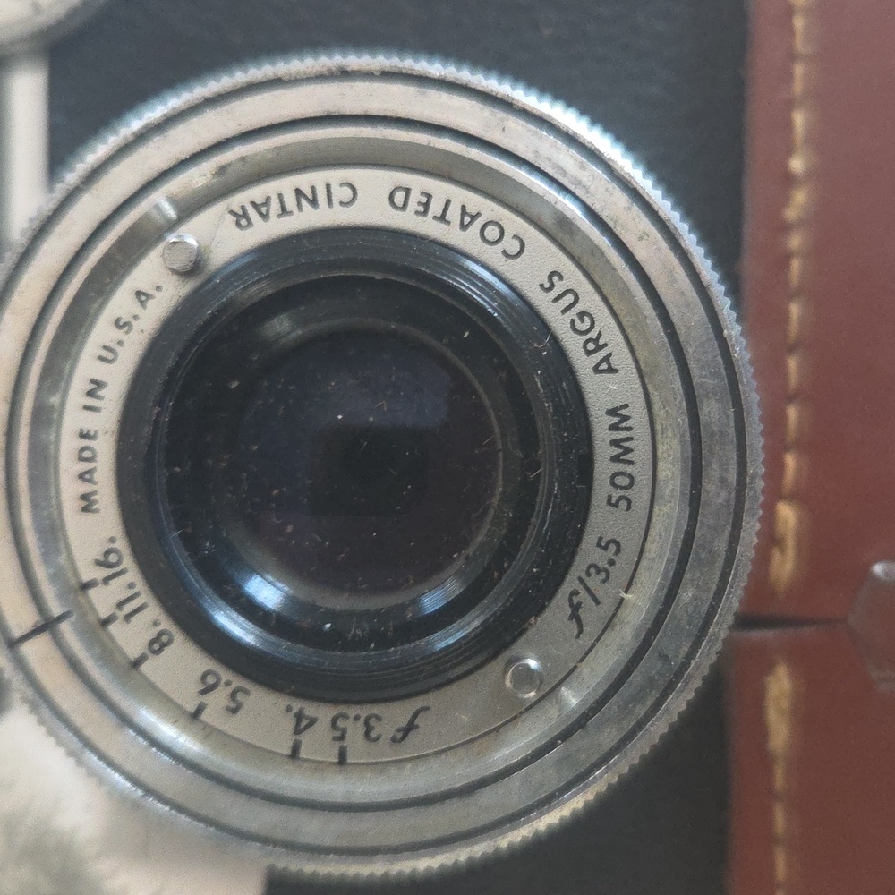 Vintage Argus Camera  Brown Leather Case - Picture 7 of 15